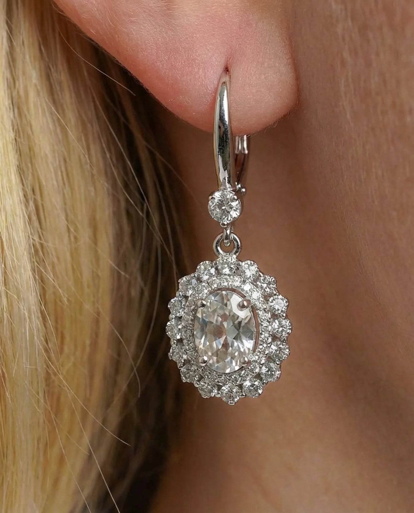 Natuurlijke peridot amethist oorbellen