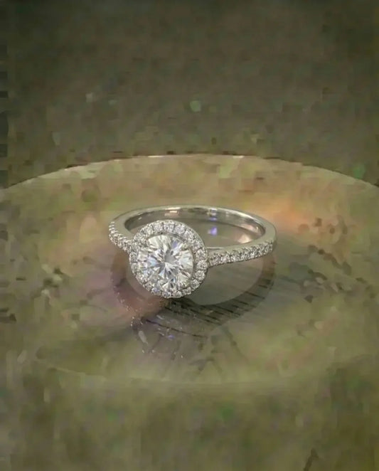 Gesimuleerde diamanten haloring