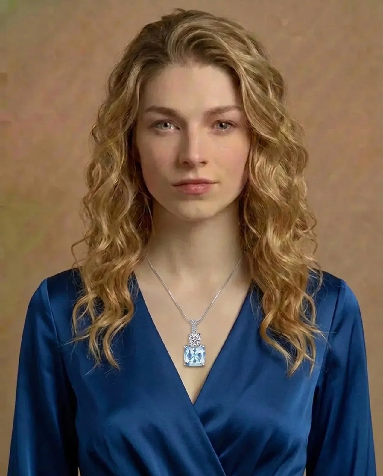 Topaas stenen ketting