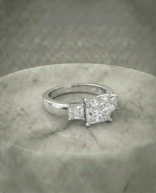 Gesimuleerde diamanten trilogiering