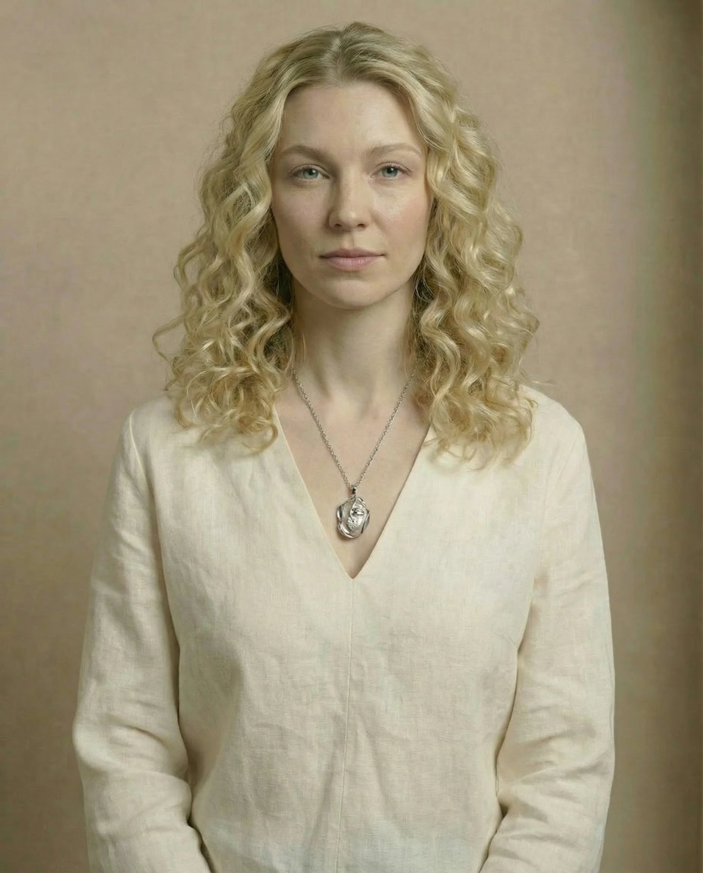 Echte parelmoer ketting