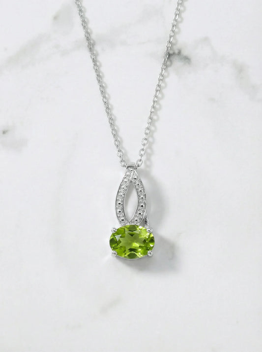 Echte natuurlijke Peridot hanger 