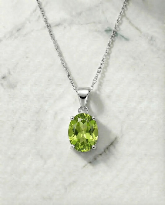 Echte natuurlijke Peridot hanger 