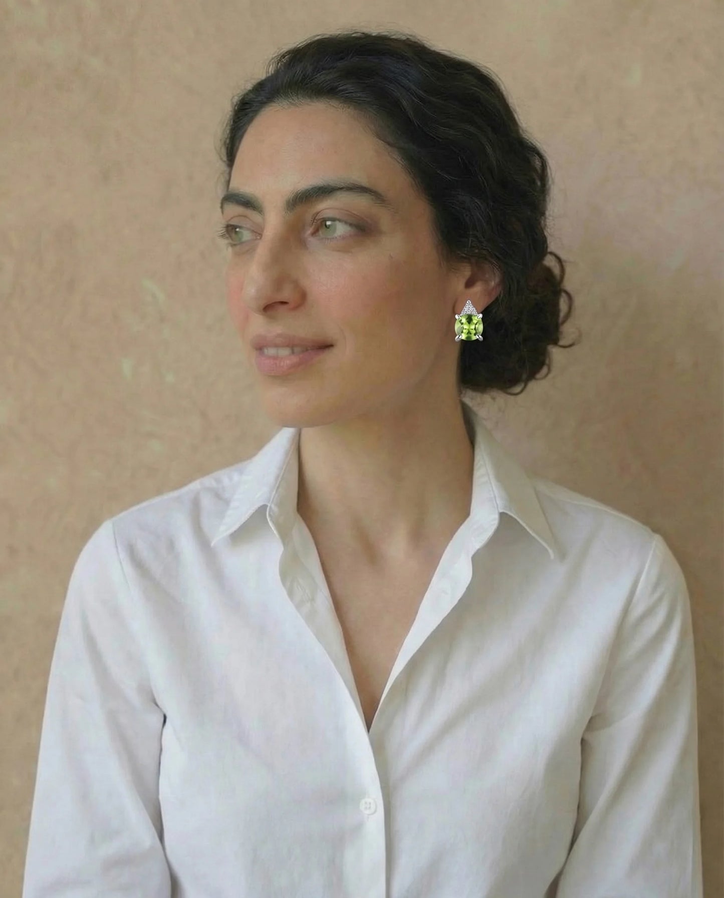 Echte natuurlijke Peridoot oorbellen 