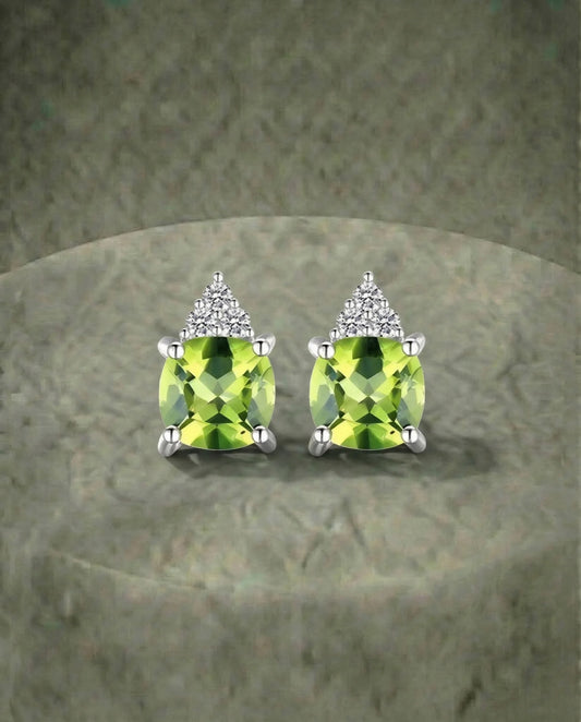 Echte natuurlijke Peridoot oorbellen 