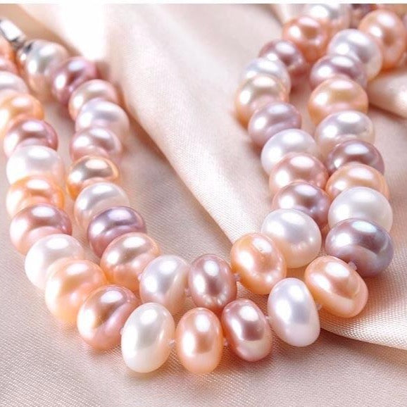 Multicolor Pearl Choker