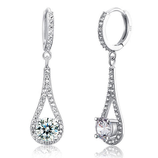 Simulated Diamond Earrings